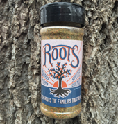 The Roots spice mix shaker